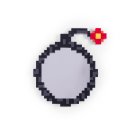 Зеркало Bomb Seletti 17057 Pixel Mirror