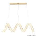 Подвесной светодиодный светильник Crystal Lux Musika SP100W Led L1200 Gold