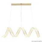 Подвесной светодиодный светильник Crystal Lux Musika SP100W Led L1200 Gold