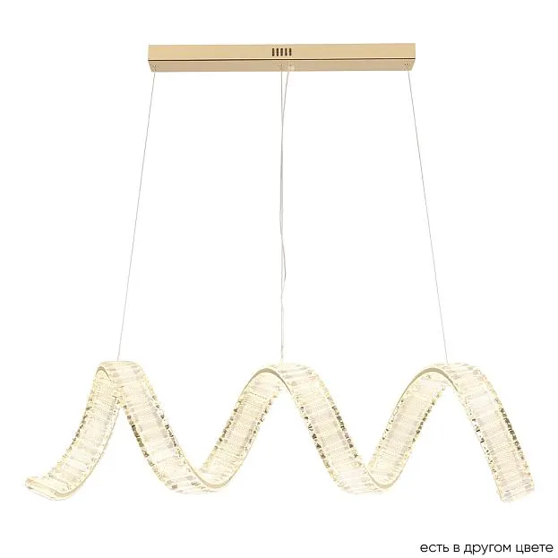 Подвесной светодиодный светильник Crystal Lux Musika SP100W Led L1200 Gold