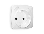 Лицевая панель для розетки с заземлением со шторками 2USB Ambrella Volt OP1100 QUANT
