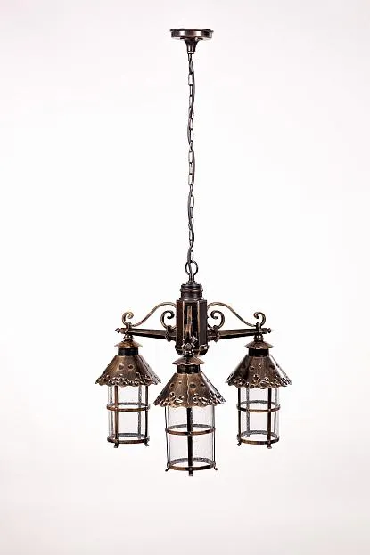 Уличный светильник подвесной Oasis Light 81570/3 Gb