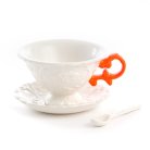 Чайная пара Seletti 09858 ARA I-Wares I-Tea Orange
