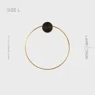 Бра WOLKE WALL Размер L. Цвет Латунь Lampatron 7351-20243