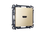 Комплект механизма розетки HDMI 2.0 Ambrella Volt MA614010 QUANT