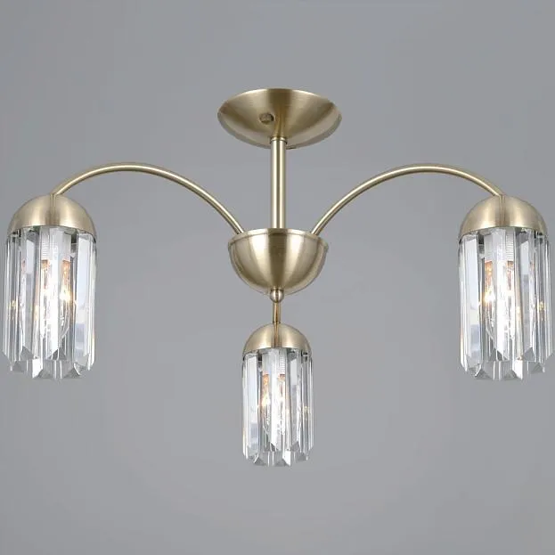 Потолочная люстра ILLUMICO IL0599-3CSQ-24 AB LYRA