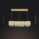 Реечный, рядный светильник MICHELLE LONG Размер L. Цвет Латунь Lampatron 7759-21823
