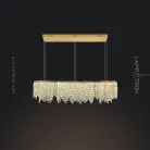 Реечный, рядный светильник MICHELLE LONG Размер L. Цвет Латунь Lampatron 7759-21823