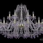 Люстра хрустальная Bohemia 1410/12+6/360 G V7010 1410 Gold