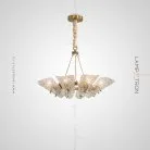 Люстра HIGGINS CH Модель A (водный узор). Lampatron higgins-ch-a 2459-5494