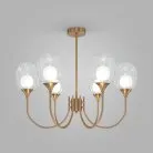 Подвесной светильник Eurosvet 70217/6 латунь a064749 Spritz