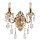 Бра с хрустальными подвесками Bohemia Ivele Crystal AL7801B10/2/175 B GW