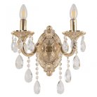 Бра с хрустальными подвесками Bohemia Ivele Crystal AL7801B10/2/175 B GW