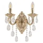 Бра с хрустальными подвесками Bohemia Ivele Crystal AL7801B10/2/175 B GW