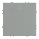 Выключатель 1-клавишный самовозвратный (механизм), 250В, 10А, серия Эмили платиново-серый, soft touch Stekker 50328 RSW10-5112-10