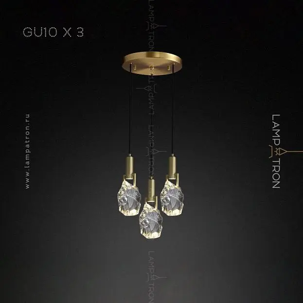 Готовая комбинация светильников GLADYS MORE 3 лампы (Диск) Lampatron 4610-11658 Готовая комбинация светильников GLADYS MORE 3 лампы (Диск) Lampatron 4610-11658