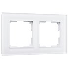 Рамка на 2 поста Werkel W0021105 (белый матовый) a051289 Favorit