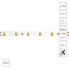 Светодиодная лента 24V 4,8W/m 3100К 5м Arte Lamp A2406008-01-3K TAPE