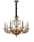 Подвесная люстра Lucia Tucci Firenze 1780.8.2 Antique Gold