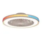 Потолочная люстра светодиодная с вентилятором Mantra 7861 Gamer