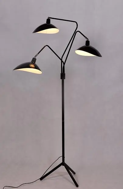 Торшер Lumina Deco LDF 511-3 BK Adarrio Торшер Lumina Deco LDF 511-3 BK Adarrio
