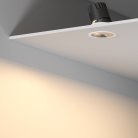 Потолочный светодиодный светильник 10W 3000K белый/хром Elektrostandard 25090/LED Inline a064612
