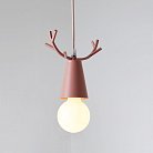 Подвесной светильник DEER ONE Цвет розовый. Lampatron 1068-1200