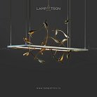 Реечный, рядный светильник ALLURE Размер S. Цвет Латунь Lampatron 5018-12782