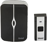 Кнопка звонка Uniel UDB-015W-R1T1-36S-100M-WH/BL