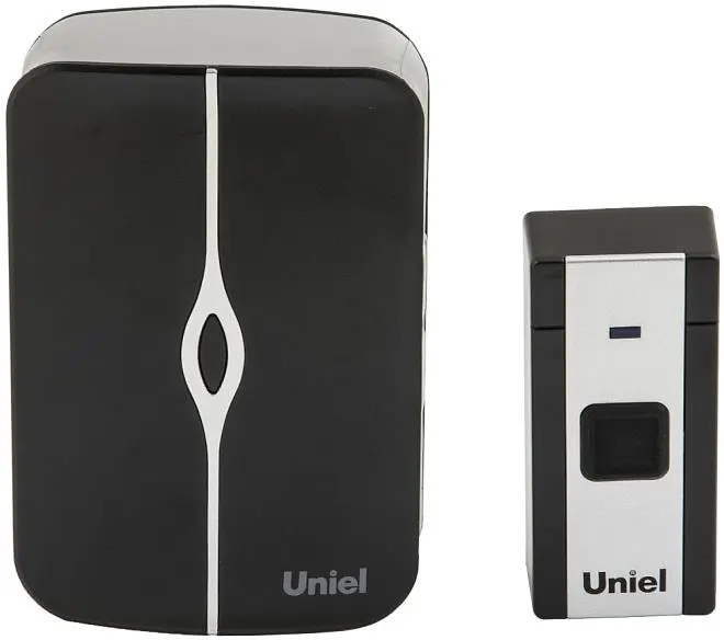 Кнопка звонка Uniel UDB-015W-R1T1-36S-100M-WH/BL