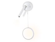 Настенный светодиодный светильник WH/CH белый/хром 10W 4200K 500*227*90 Ambrella light FL51651/1+1