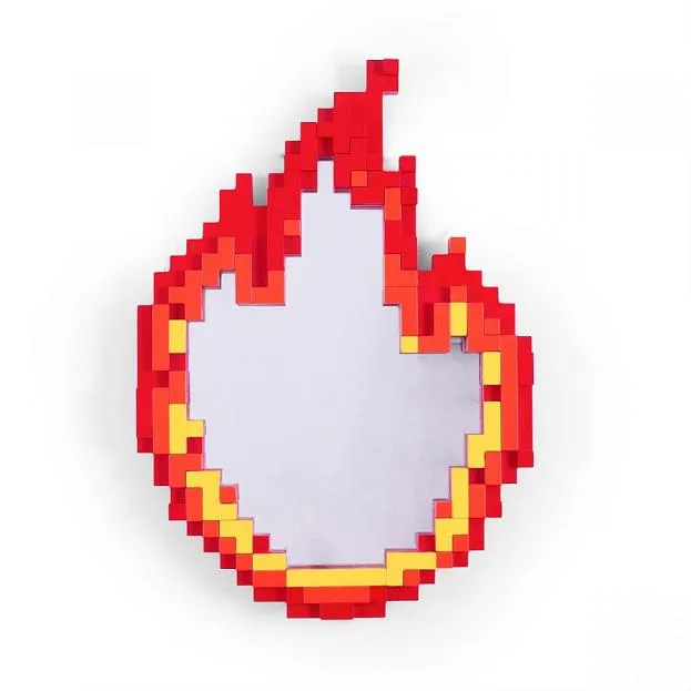Зеркало Flame Seletti 17056 Pixel Mirror