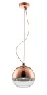 Светильник подвесной Crystal Lux WOODY SP1 D200 COPPER 3362/201