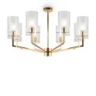 Люстра на штанге Freya FR5206PL-08FG Felicity