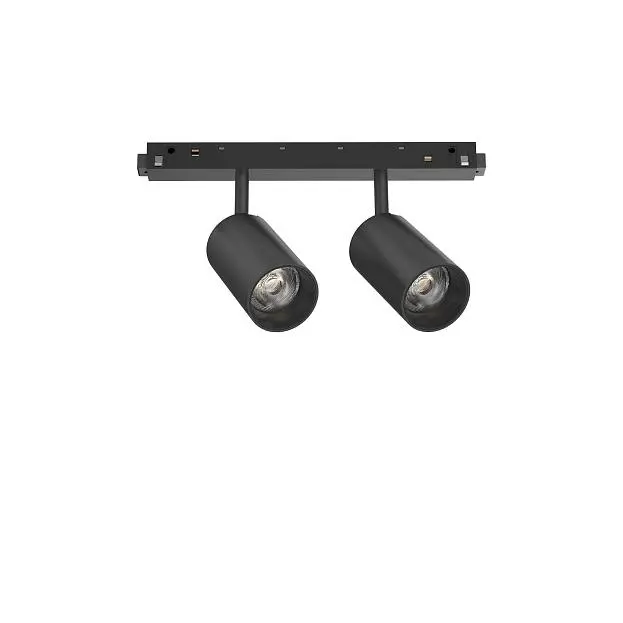 Трековый светильник Ideal Lux 257648 EGO TRACK DOUBLE 16W 3000K BK Трековый светильник Ideal Lux 257648 EGO TRACK DOUBLE 16W 3000K BK