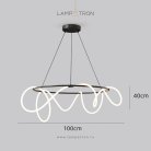 Кольцевые люстры и светильники GLORIFY LUX R Размер M. Цвет черненая латунь Lampatron 8815-24805
