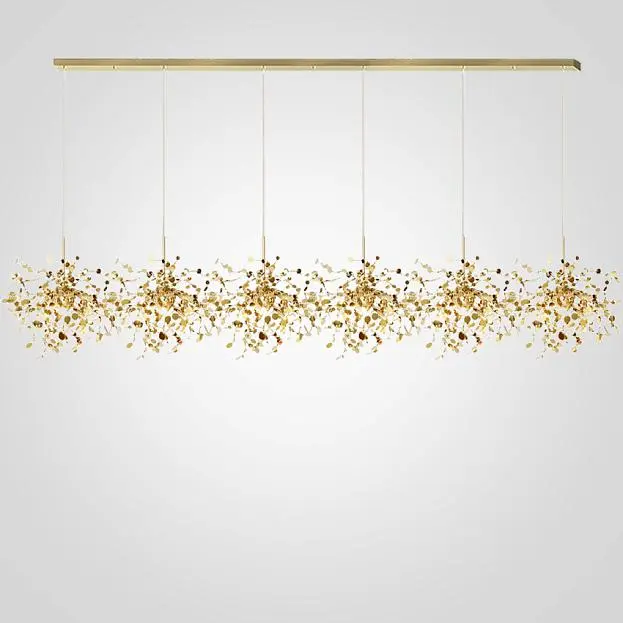 Люстра Tezani Argent Suspension Linear Gold 6L 210 177956-22 ImperiumLoft Люстра Tezani Argent Suspension Linear Gold 6L 210 177956-22 ImperiumLoft