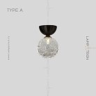 Потолочный светильник INGELA Тип A. Цвет Черный Lampatron ingela-a-black 5415-13903