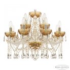 Люстра Bohemia Ivele Crystal  5413/8+4/200 G Amber/M-1F