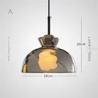 Подвесной светильник OMG GLASS COIL Тип A Lampatron omg-glass-coil-a 8730-24499