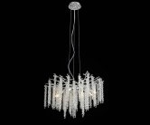 Люстра Шанти серебро Kink Light 07871-76D,16