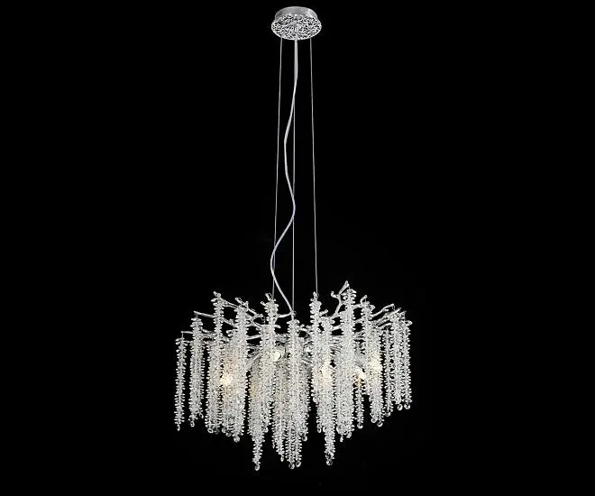 Люстра Шанти серебро Kink Light 07871-76D,16 Люстра Шанти серебро Kink Light 07871-76D,16