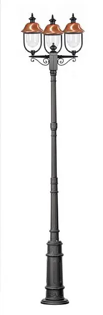 Наземный фонарь Oasis Light 84310cB E7 02 Bl MADRID-COOPER