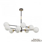 Люстра на штанге Arte Milano 272708/9 BK/GD Neapolis-72708