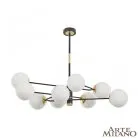 Люстра на штанге Arte Milano 272708/9 BK/GD Neapolis-72708