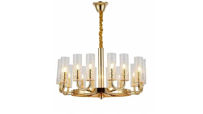 Подвесная люстра Lumina Deco LDP 8011-16 F.GD Donatti