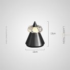 Настольная лампа LEK Тип A. Цвет черный Lampatron 8857-25001