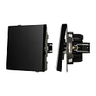 Механизм выключателя одноклавишный непроходной SWT-TENDO-MK01-PL-BK (230V, 10A) Arlight 054035