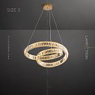 Кольцевые люстры и светильники BERTOLDA S Размер S. Lampatron f-bertolda-s-s-gold 6778-18566