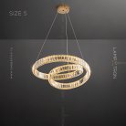 Кольцевые люстры и светильники BERTOLDA S Размер S. Lampatron f-bertolda-s-s-gold 6778-18566